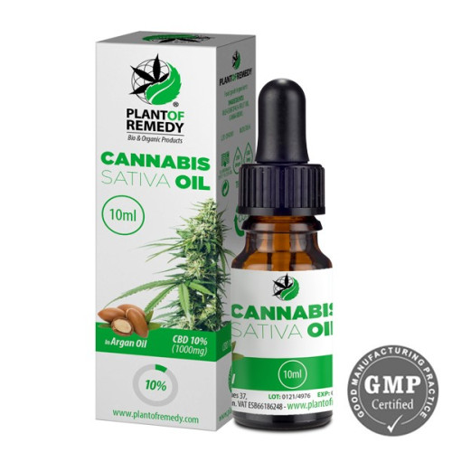 CBD kapi 10% CBD 10 ml - arganovo ulje