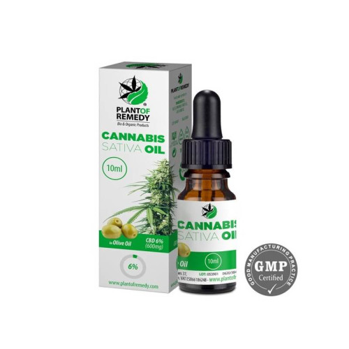CBD kapi 6% CBD 10ml - maslinovo ulje