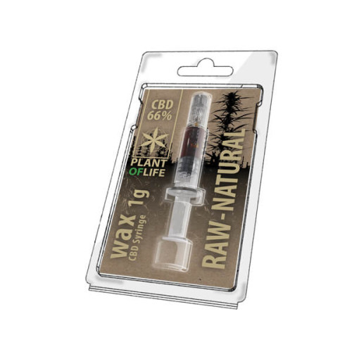 CBD konopljina smola 66% 1g - Raw