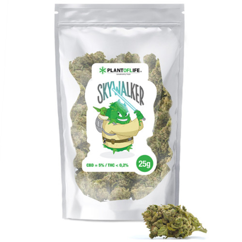 CBD cvjetovi Skywalker 25 g, 5 % CBD (Indoor)
