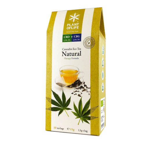 Bio čaj od konoplje s 3% CBD-a i 3% CBG-a