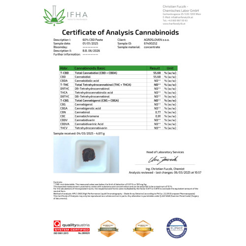 Kanabi CBD pasta 60%, 5 ml  Kanabi CBD pasta 60%, 5 ml