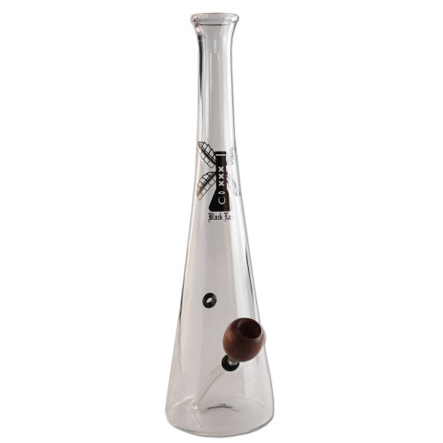 Stakleni Bong Black Leaf Hollandbong Windmill, 40 cm