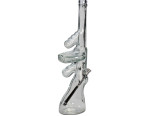 Stakleni bong Black Leaf Brain-shooter, 40 cm 