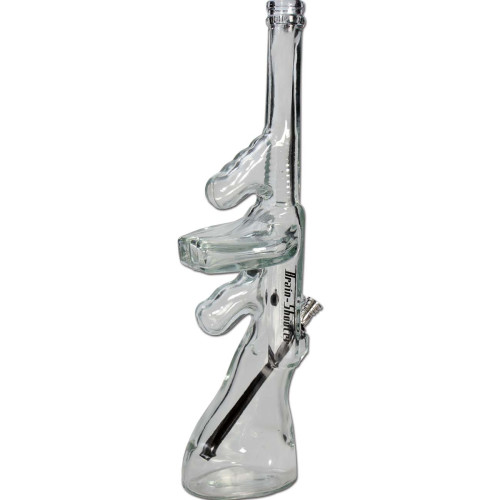 Stakleni bong Black Leaf Brain-shooter, 40 cm 