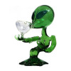 Stakleni bong Green Alien, 15 cm 