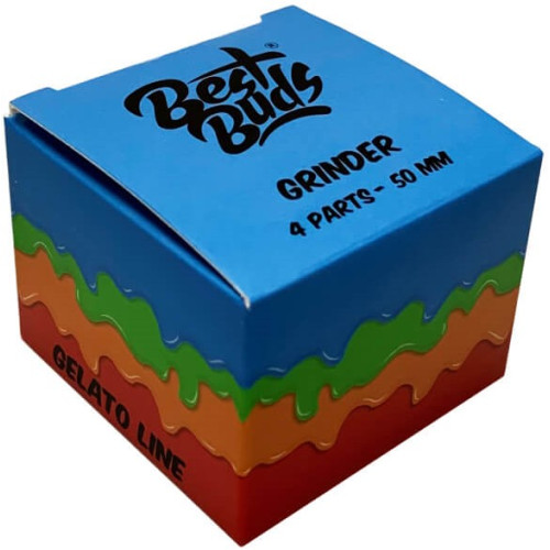 Grinder Best Buds, Gelato, Blueberry, Tropical Fruits, 4 dijela (50 mm)