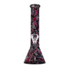 Stakleni bong Mexican Flowers, 26 cm