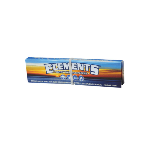 Elements CONNOISSEUR, KS Slim papirići s filterima 