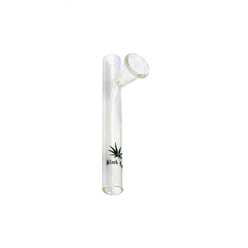 Staklena lula Black Leaf  (kawumm), 15 cm 