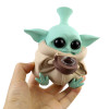 Silikonski bong Alien, 13 cm