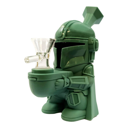 Silikonski bong Bobba Fett, 15 cm