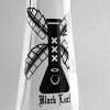 Stakleni Bong Black Leaf Hollandbong Windmill, 40 cm