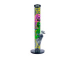 Stakleni bong Trippy Alien, Black Leaf, 40 cm