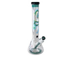 Stakleni beaker bong Qinglong, 40 cm