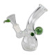 Mini stakleni bong bubbler Green, 15 cm
