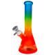 Stakleni bong Rainbow Gradient, narančasti, 25 cm