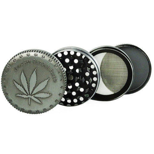 Grinder Grass Leaf, 4-dijelni