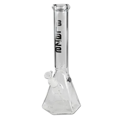 Stakleni Bong Black Leaf Blaze Beaker Bong Ice, 39 cm
