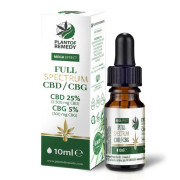 CBD ulje 25 % CBD + 5 % CBG, 10 ml, puni spektar