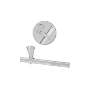 Staklena lula Shotgun, 10 cm