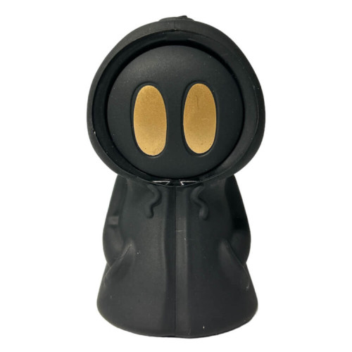 Silikonska lula Black Death, 11 cm