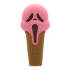 Silikonska lula Scary Ice Cream, 10 cm