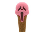 Silikonska lula Scary Ice Cream, 10 cm