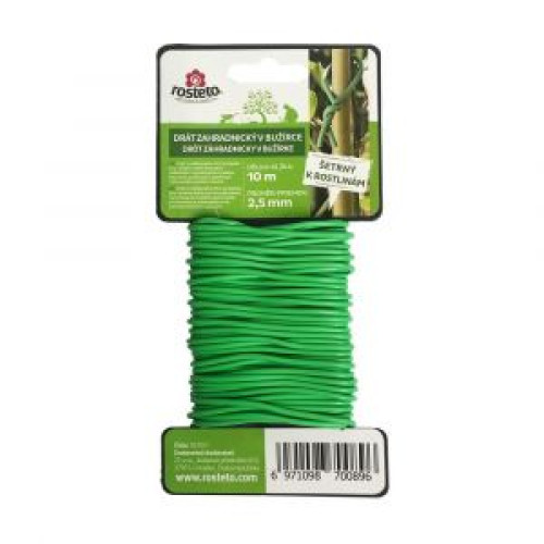 Mekana žica za vezanje s PVC oblogom, 2,5 mm x 10 m