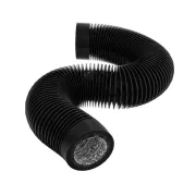 Cijev za ventilaciju Croco, crna, četveroslojna, 100 mm x 2 m